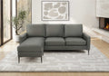 SOFA LOUNGER - L/R FACING / GREY PU #RA-02